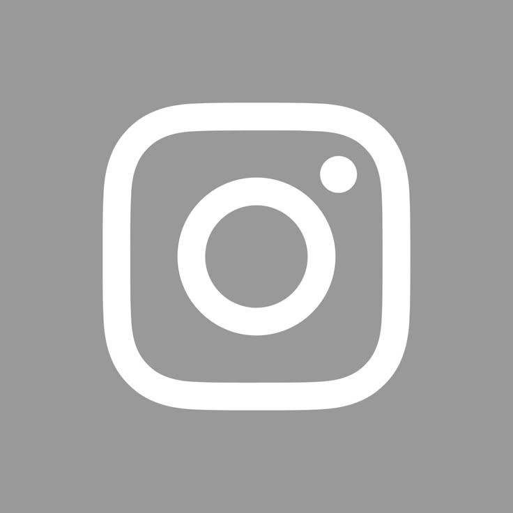 grey instagram logo